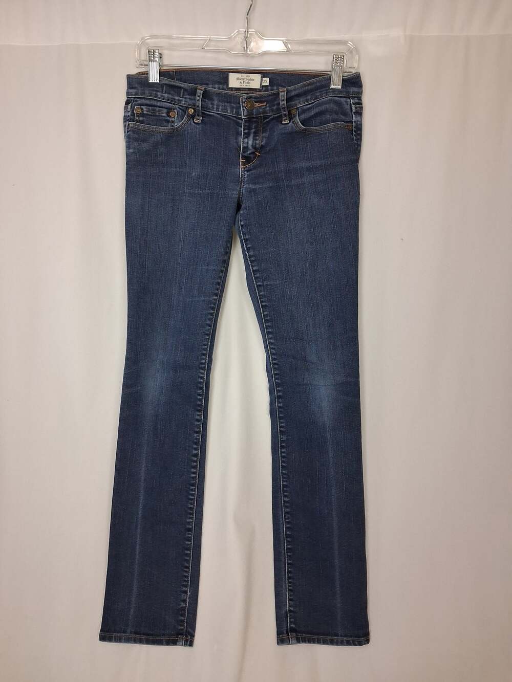 Abercrombie & Fitch Erin Stretch Slim Flattering Timeless Denim Jeans